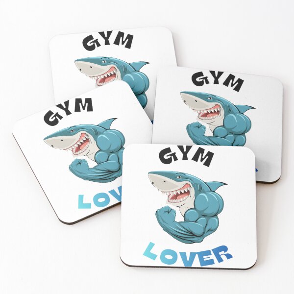 Item preview, Muscle Shark Gym Lover  designed and sold by DesignRush786.
