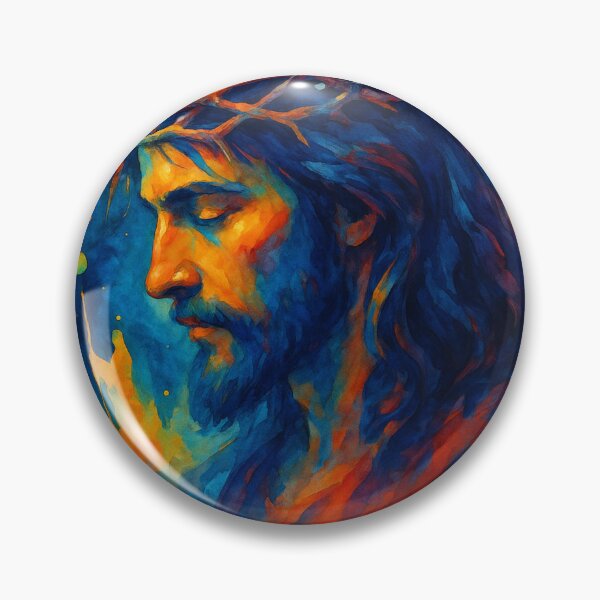 Item preview, Jesus Crown of Thorns - Holy Fire Art'' designed and sold by Illuminatingts.