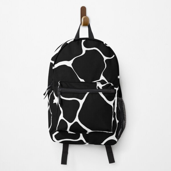 Item preview, Melted Black Shapes with White Veins — Bold Abstract Art designed and sold by InFrameVision.