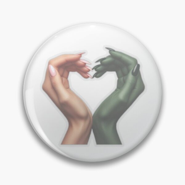 Item preview, Wicked glinda and elphaba heart hands designed and sold by hotpeople.