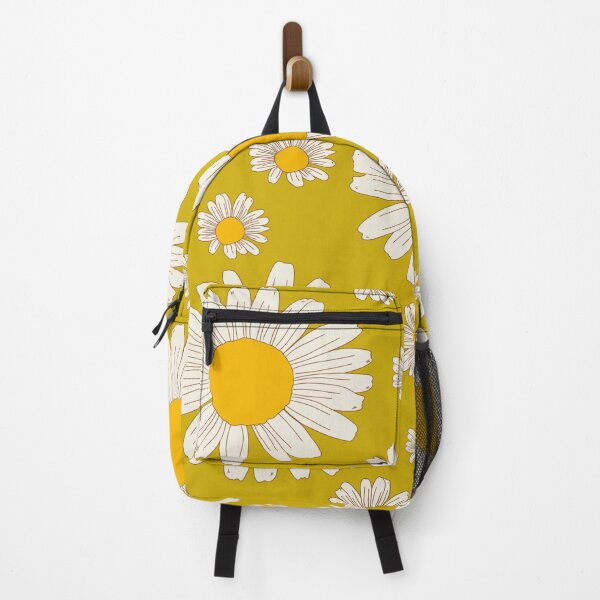 Item preview, 1960s Vintage Retro Yellow & Chartreuse Hippy Daisy Flower Power Mod Floral designed and sold by RetroMaggie.