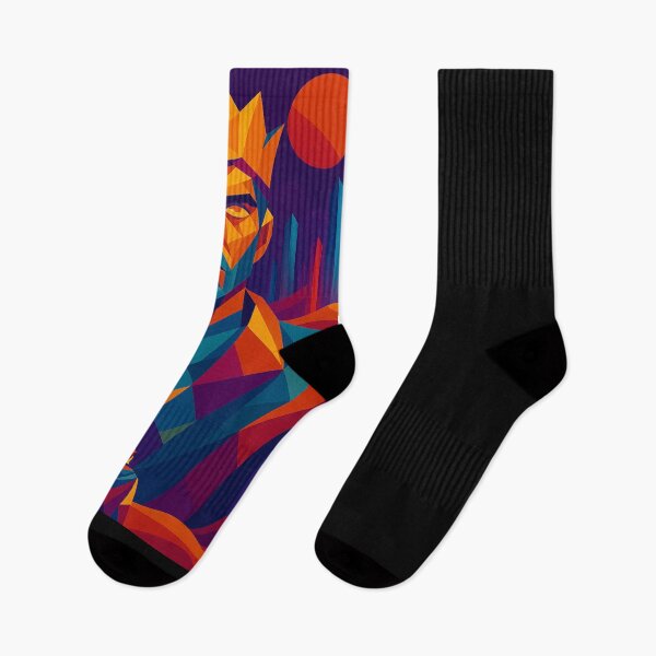 Item preview, KING PORTRAIT | Unique Owlic Colorful Cubist Art Design | Fan Art Dune Inspired Modern Cubism  designed and sold by Owlic.artwear.