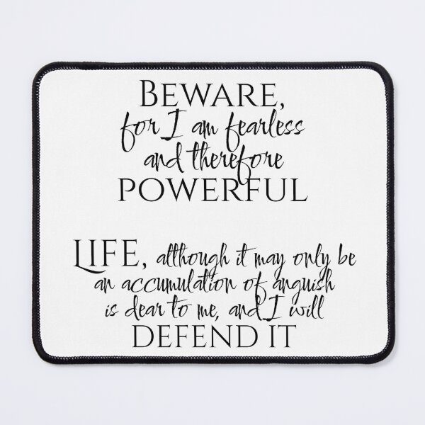 Item preview, Frankenstein quotes designed and sold by introvertcafe.