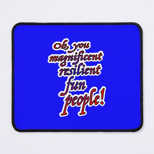 Item preview, Oh you magnificent resilient fun people, red to blue designed and sold by mntimg.