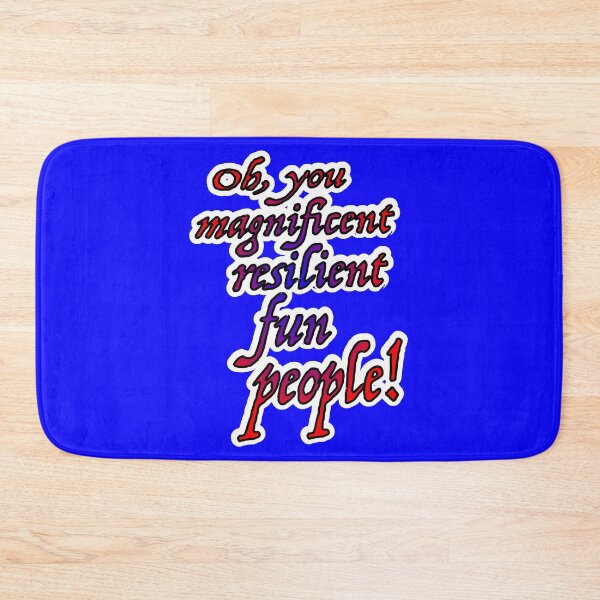 Item preview, Oh you magnificent resilient fun people, red to blue designed and sold by mntimg.
