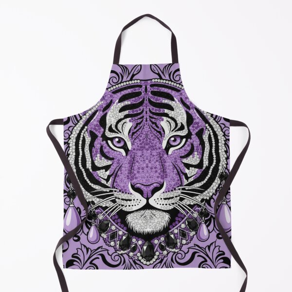 Item preview, Purple Jeweled Face Tiger designed and sold by DesignsByPrnces.