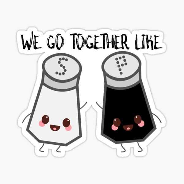 Those salt and pepper shakers!!! So cute BUT  I loaf you kind of  sounds like  I loathe…