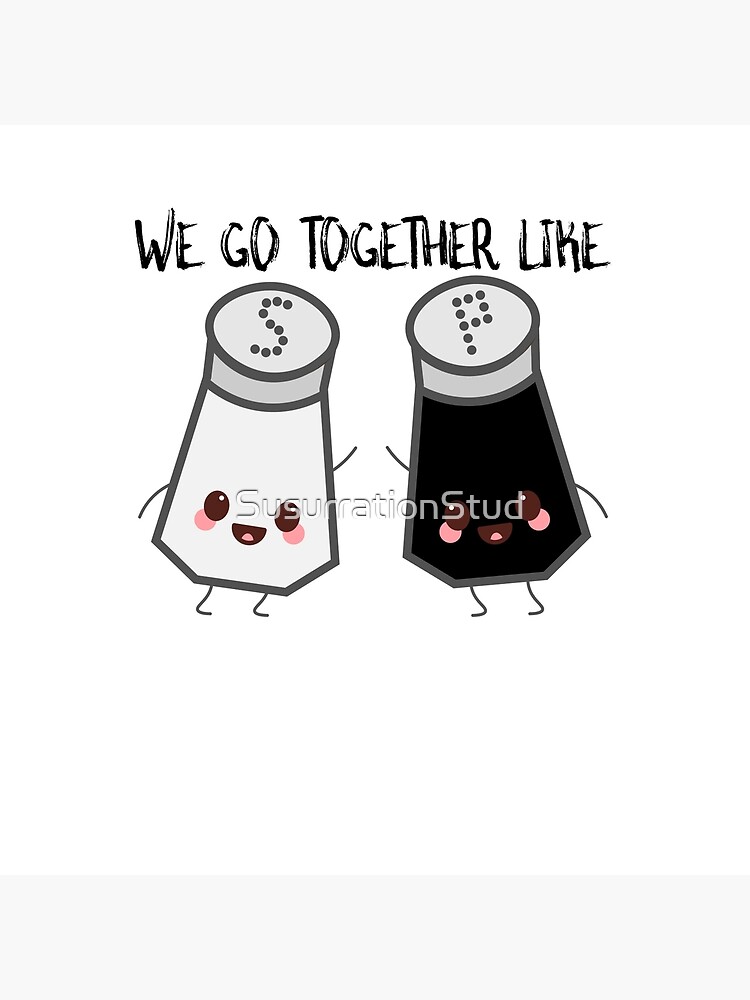 like salt and pepper