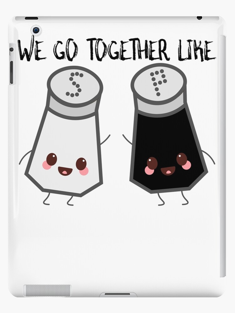 Salt And Pepper Best Friends Sticker for Sale by SusurrationStud