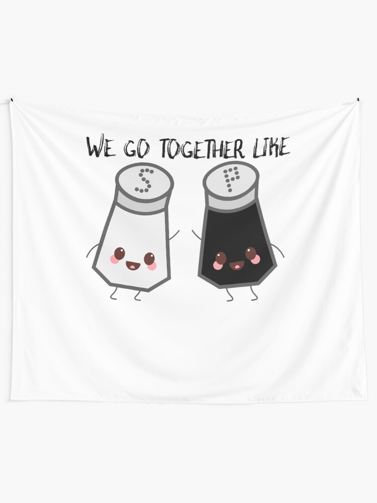 like salt and pepper