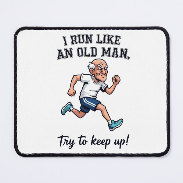 Item preview, Run Like An Old Man! designed and sold by Black Sands Art.