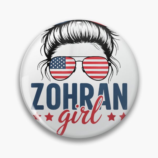 Item preview, Zofran-Girl Messy Girl Bun USA American Flag Patriotic Mayor designed and sold by otaku.edwardj.