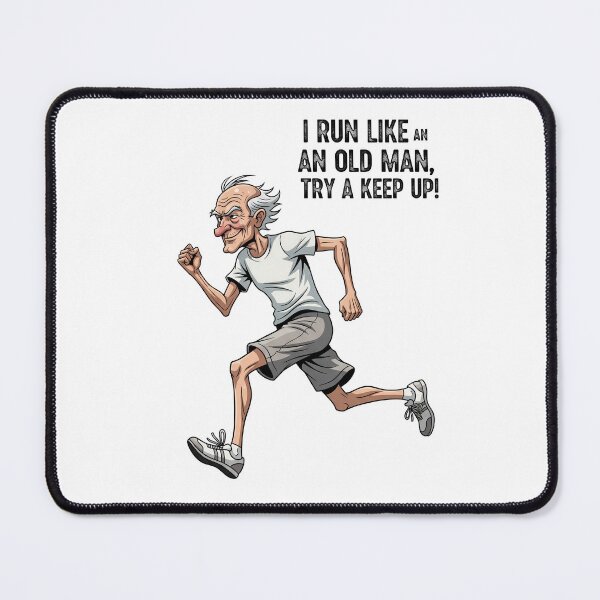 Item preview, Run Like An Old Man! designed and sold by Black Sands Art.