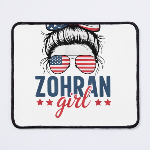 Item preview, Zofran-Girl Messy Girl Bun USA American Flag Patriotic Mayor designed and sold by otaku.edwardj.