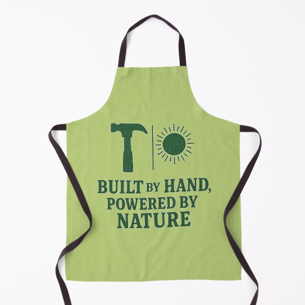 Item preview, Built By Hand Powered By Nature designed and sold by CraftedHome.