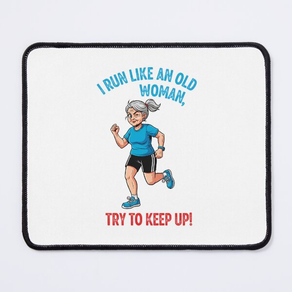 Item preview, Run Like An Old Woman! designed and sold by Black Sands Art.