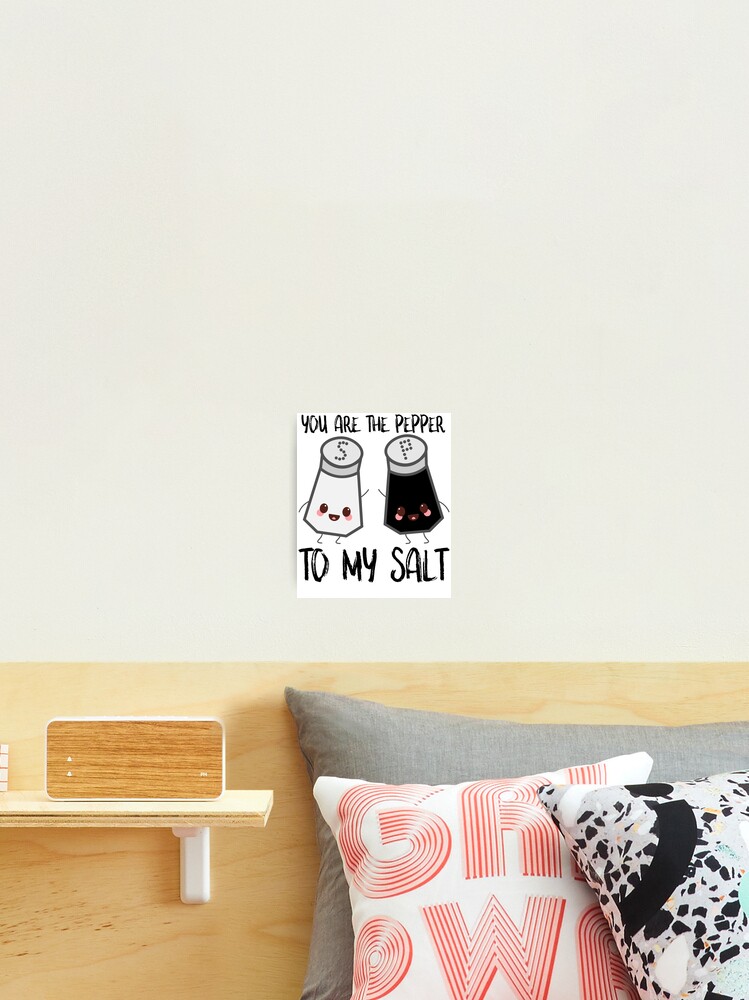 Salt And Pepper Best Friends Sticker for Sale by SusurrationStud