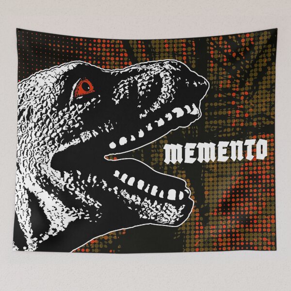 Item preview, MEMENTO - REMEMBER. RED/ORANGE/GREEN//WHITE. designed and sold by 5hertz.