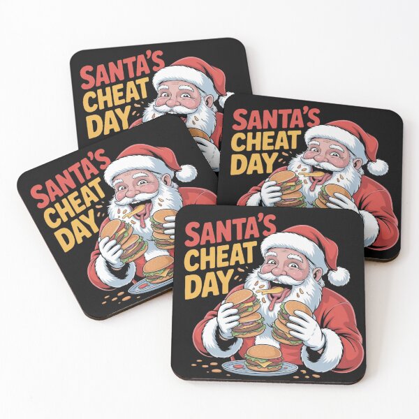 Item preview, Santa's cheat day designed and sold by DreamOnShirts.