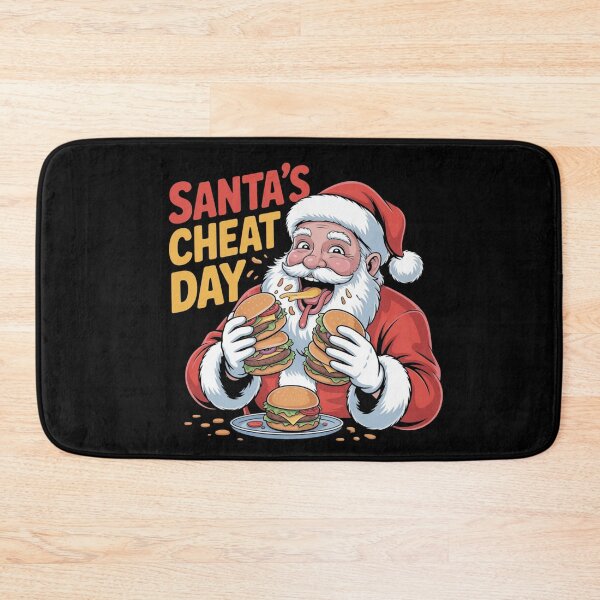 Item preview, Santa's cheat day designed and sold by DreamOnShirts.