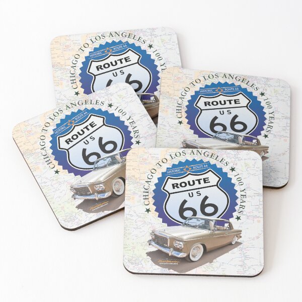 Item preview, Route 66 Centennial, Studebaker, Paper Maps designed and sold by George Brudos.