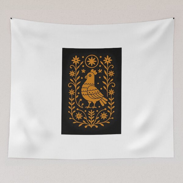 Item preview, Slavic bird art designed and sold by Amarevelo.