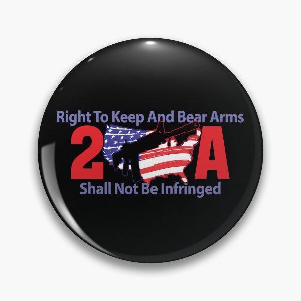 Item preview, 2A Right To Keep And Bear Arms Shall Not Be Infringed Black designed and sold by HectorCantres.