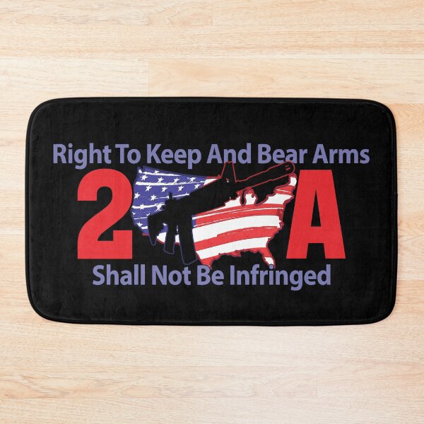 Item preview, 2A Right To Keep And Bear Arms Shall Not Be Infringed Black designed and sold by HectorCantres.