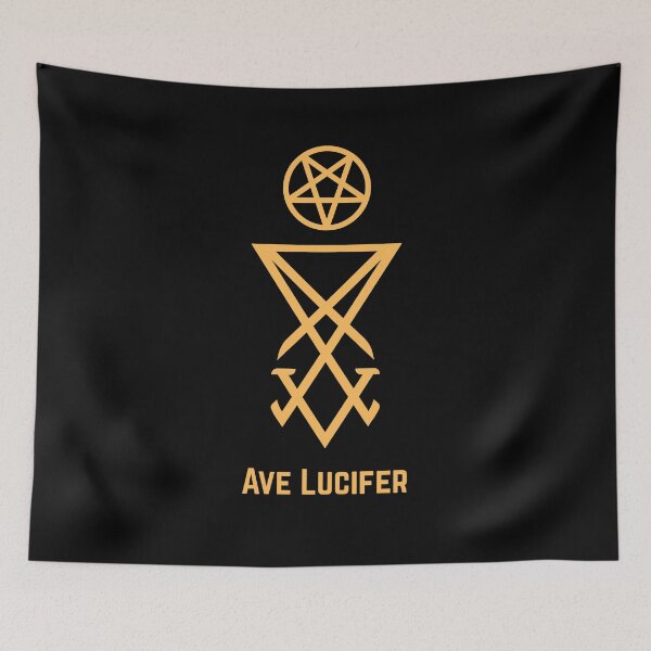 Item preview, Ave Lucifer in Gold designed and sold by thatyesicat.