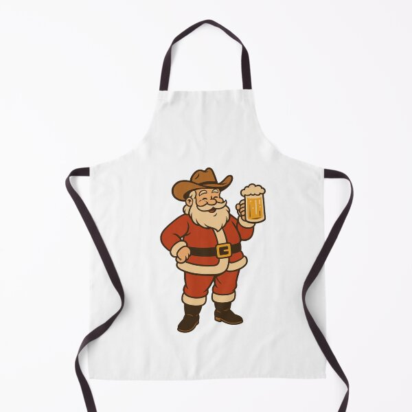 Item preview, Cowboy Santa With Beer designed and sold by humroid.