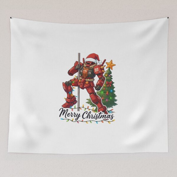 Item preview, Christmas Zaku designed and sold by devonclemon.