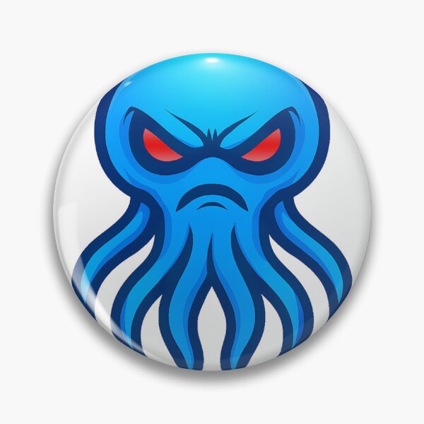 Item preview, Stylized Jellyfish Alien Logo designed and sold by funspms.