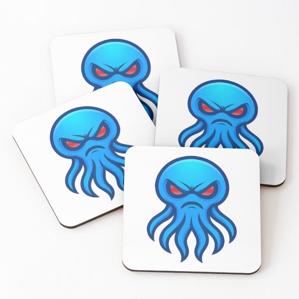Item preview, Stylized Jellyfish Alien Logo designed and sold by funspms.