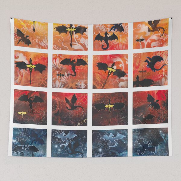 Item preview, Wings of Fire & Storm designed and sold by orzlowski.