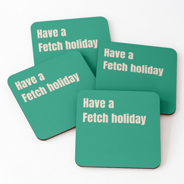 Artikelvorschau, Witzige „Fetch“-Weihnachtskarte – Pinke Ästhetik, inspiriert von Mean Girls entworfen und verkauft von LaundrySalt.