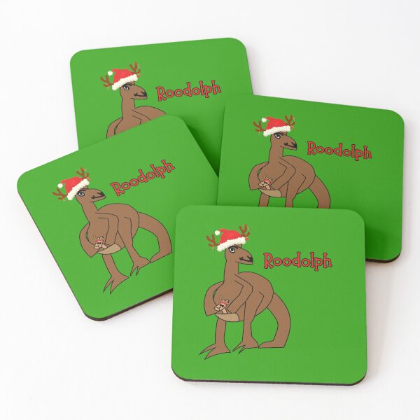 Item preview, Kangaroo and Joey Christmas Roodolph by Everything Eli designed and sold by EverythingEli.