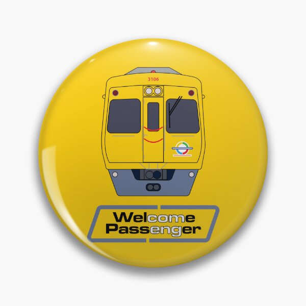 Item preview, 3000 Class Railcar – Welcome Passenger (Yellow Livery) designed and sold by Main Train Brain.