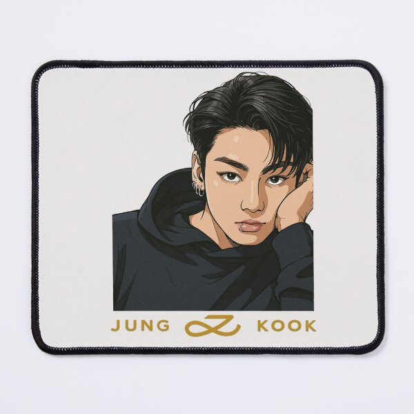Item preview, Jung Kook  designed and sold by Reets_Redbubble.