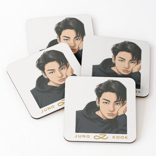 Item preview, Jung Kook  designed and sold by Reets_Redbubble.