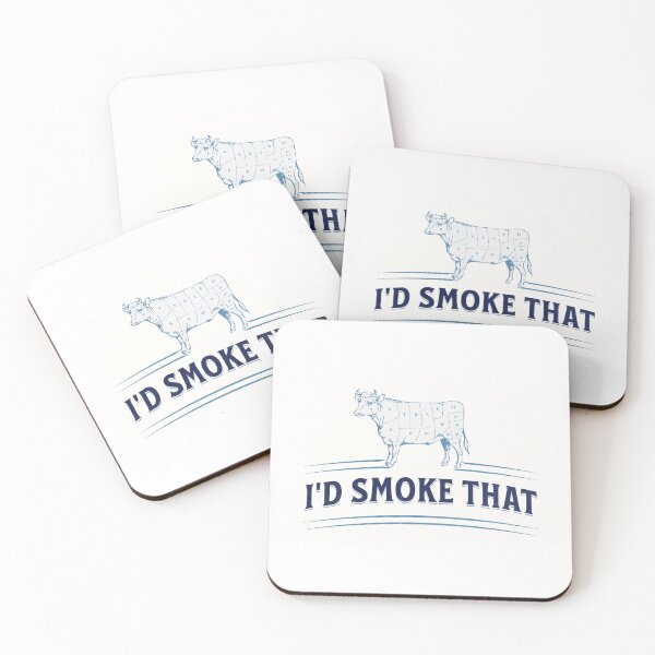 Item preview, I'd Smoke That Cow designed and sold by ThePioneerWay.