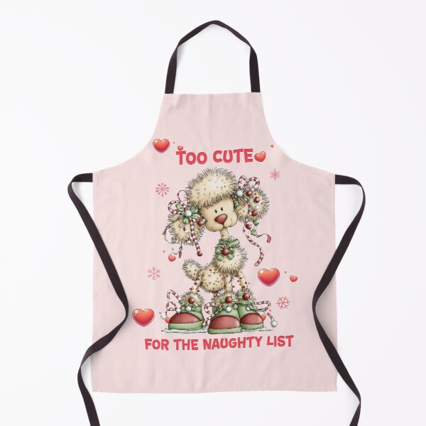 Item preview, Too Cute for the Naughty List | Funny Christmas Puppy Design | Cute Holiday Dog Illustration designed and sold by Twist & Print.