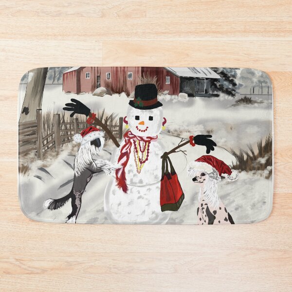 Item preview, Chinese Cresteds Christmas designed and sold by Scwdesign.