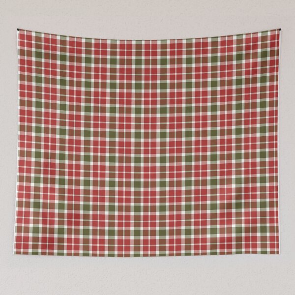 Item preview, Traditional Christmas plaid designed and sold by Julie Soricelli Designs.