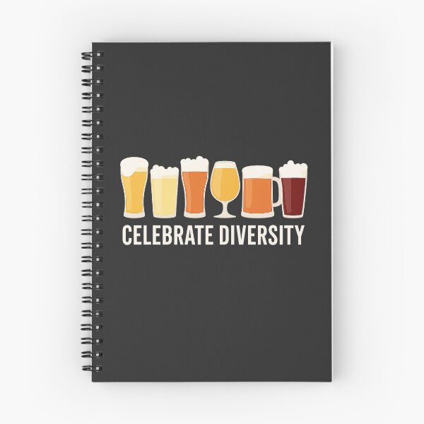 Item preview, Celebrate Beer Diversity Glass Lineup designed and sold by Endorphin Ink.