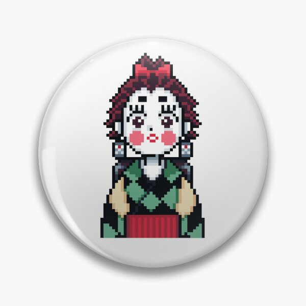 Item preview, Pixel Art Tanjiro Demon Slayer. designed and sold by PixelYonah.