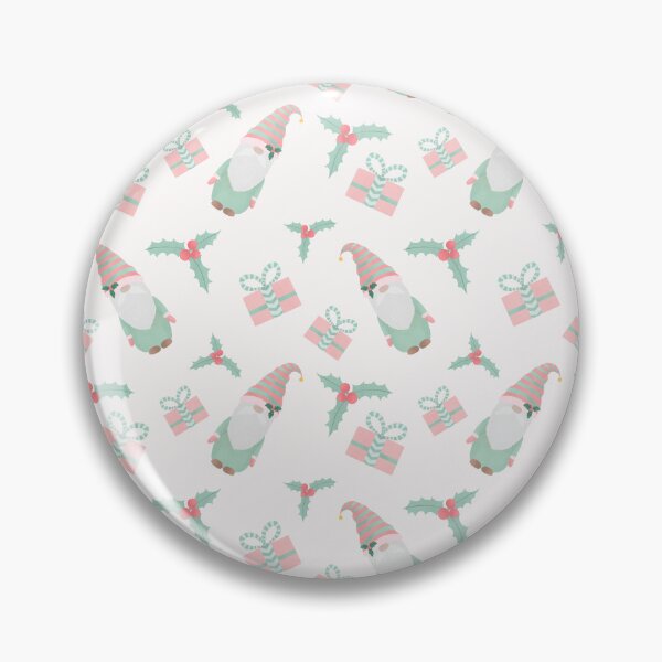 Item preview, Mint and pink Christmas Gnomes designed and sold by Home Cyn Home.