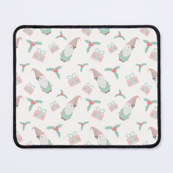Item preview, Mint and pink Christmas Gnomes designed and sold by Home Cyn Home.