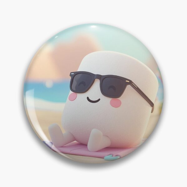 Item preview, Marshmallow sunbathing designed and sold by LauraCent.