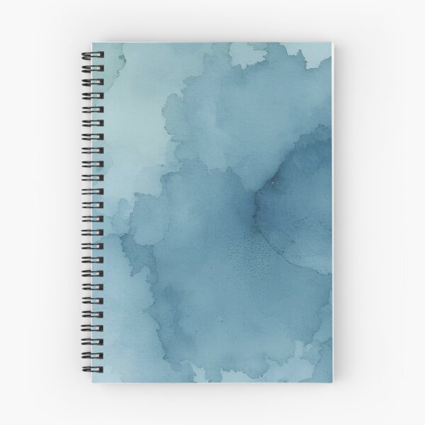 Item preview, Aqua Mist Gradient – Light Blue Watercolor Abstract designed and sold by MonoshiroStudio.