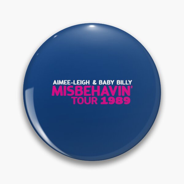 Item preview, Misbehavin Tour 1989   designed and sold by shophophan.
